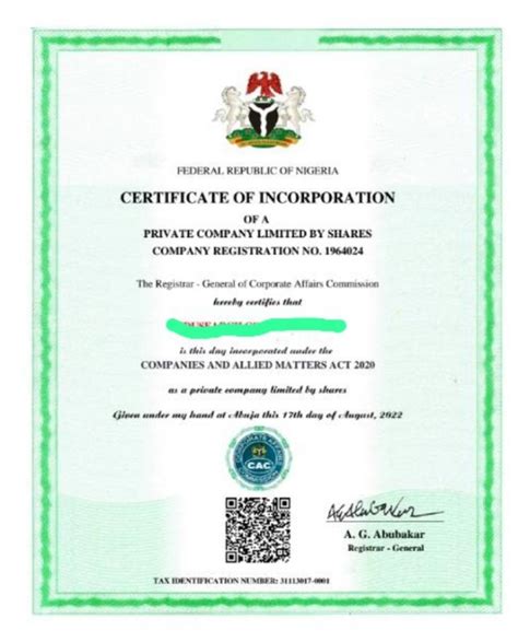 cac registration nigeria